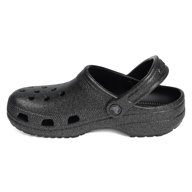 CLASSIC GLITTER CLOG Noir, Sabots Crocs