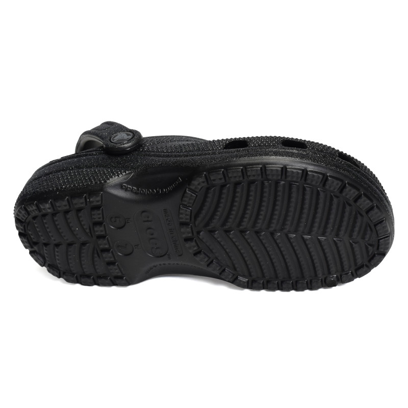 CLASSIC GLITTER CLOG Noir, Sabots Crocs