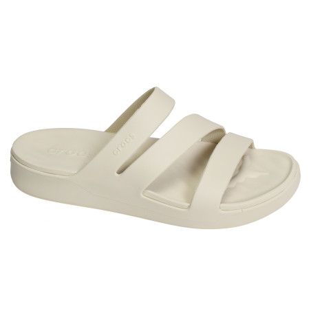 GETAWAY STRAPPY Ecru, Claquettes Crocs
