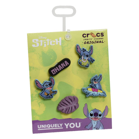 STITCH TROPICAL Multicolore, Bijoux de chaussures Crocs
