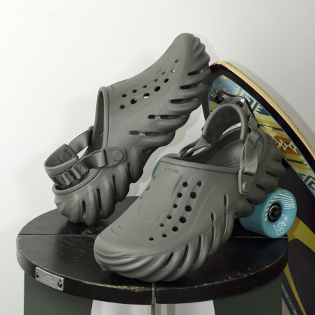 ECHO CLOG Kaki, Sabots Crocs