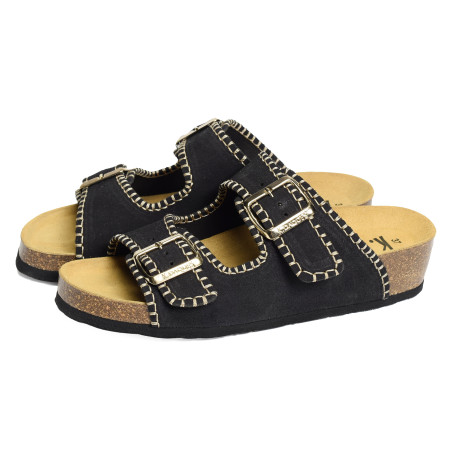 GRIMA Noir, Mules K.Daques