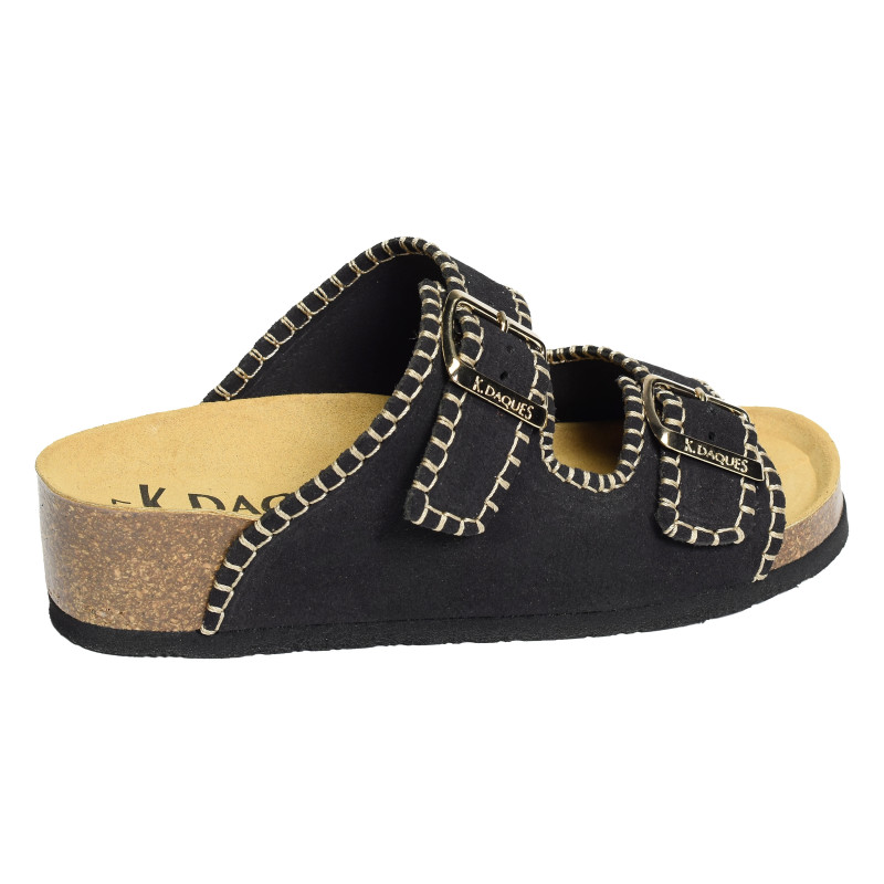 GRIMA Noir, Mules K.Daques