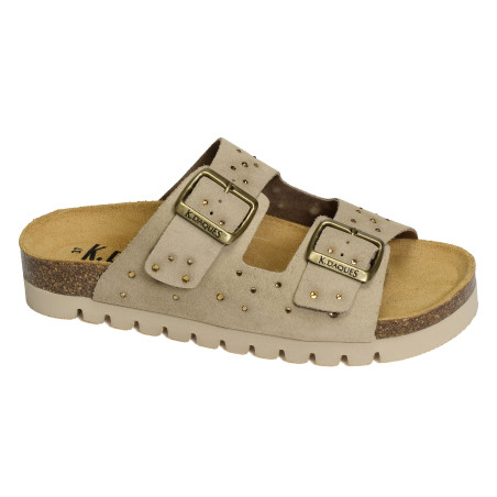 RIVA Beige, Mules K.Daques