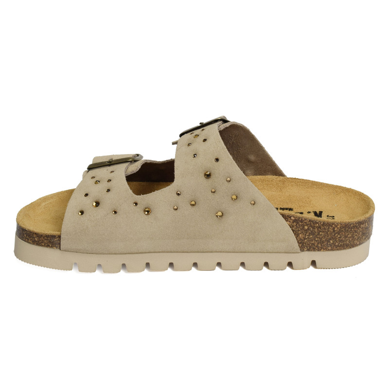 RIVA Beige, Mules K.Daques