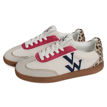  CHARLIZE Blanc Léopard