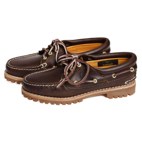 AUTHENTIC BOAT SHOE W Marron, Bateaux Timberland
