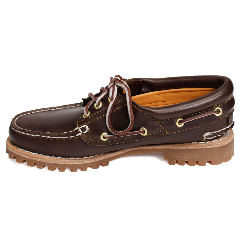 AUTHENTIC BOAT SHOE W Marron, Bateaux Timberland