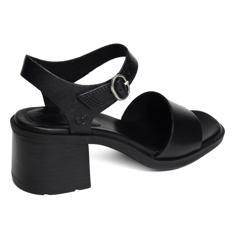 BELLEVAUX BACKSTRAP Noir, Nu-Pieds à talon Timberland