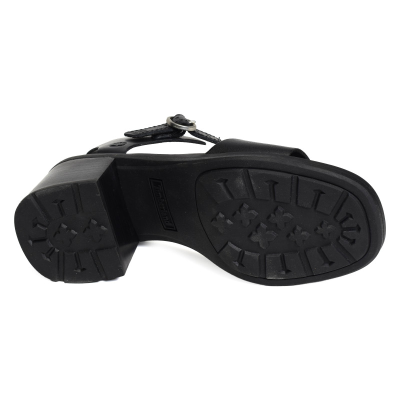 BELLEVAUX BACKSTRAP Noir, Nu-Pieds à talon Timberland