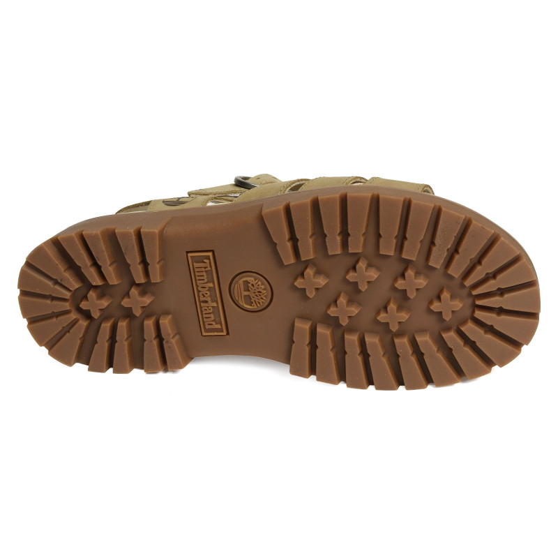 CLAIREMONT WAY FISHERMAN Beige, Nu-Pieds à plateforme Timberland