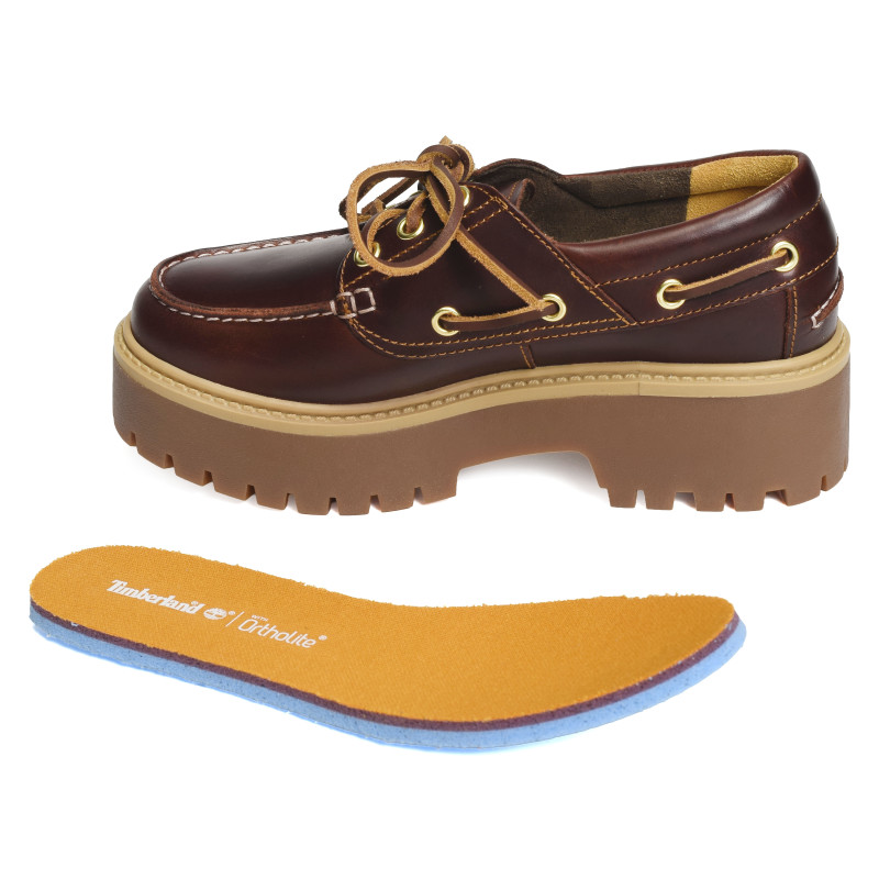 STONE STREET BOAT SHOE Bordeaux, Bateaux Timberland