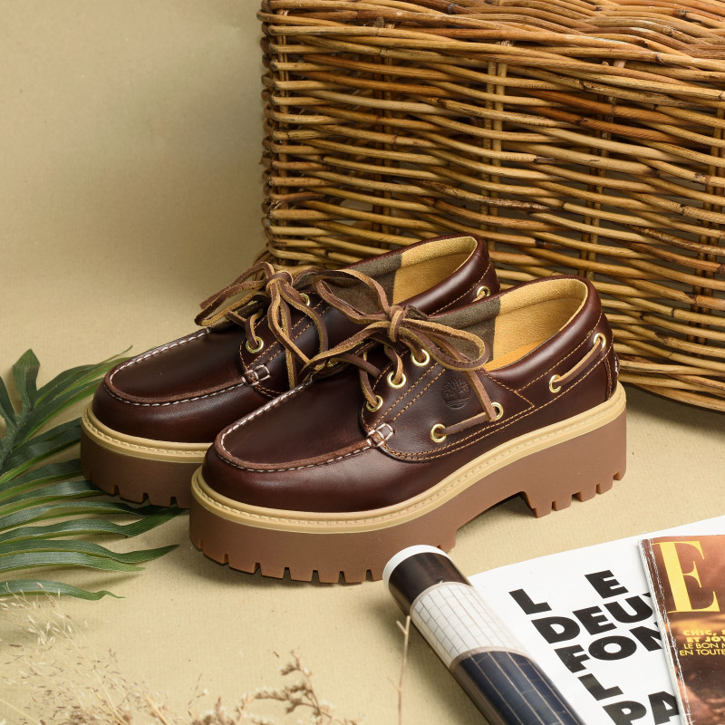 STONE STREET BOAT SHOE Bordeaux, Bateaux Timberland