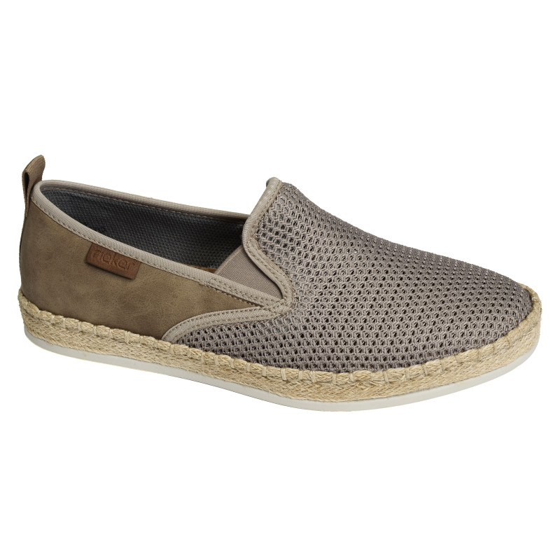 B2661 Taupe, Espadrilles Rieker