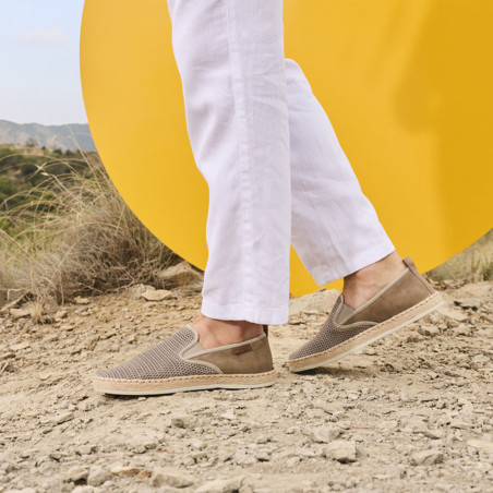 B2661 Taupe, Espadrilles Rieker