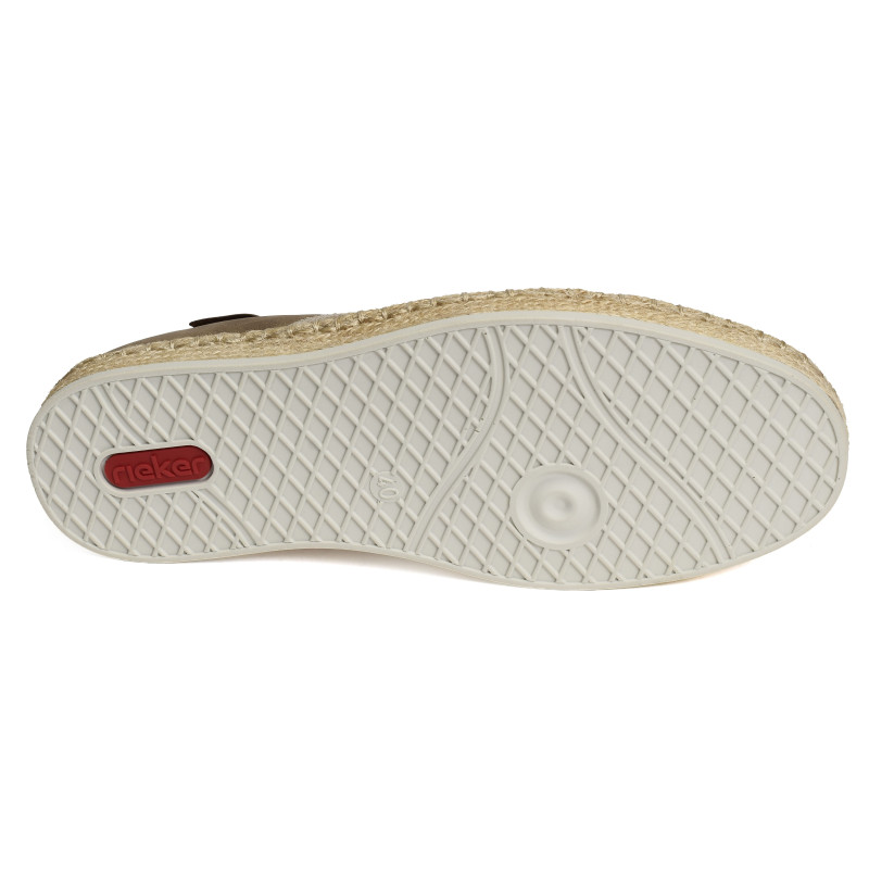 B2661 Taupe, Espadrilles Rieker