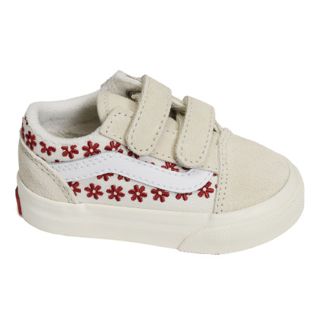TD OLD SKOOL Beige Rouge, Sneakers basses Vans