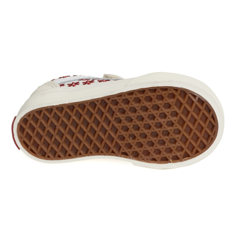 TD OLD SKOOL Beige Rouge, Sneakers basses Vans