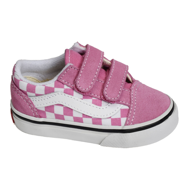 TD OLD SKOOL Rose Blanc, Sneakers basses Vans