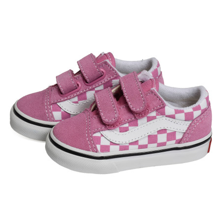 TD OLD SKOOL Rose Blanc, Sneakers basses Vans