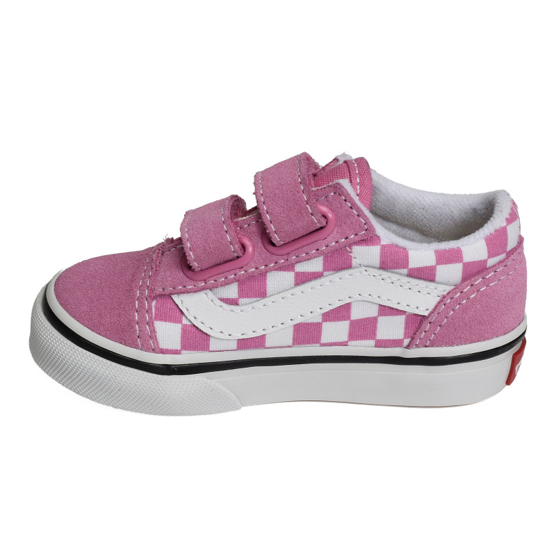 TD OLD SKOOL Rose Blanc, Sneakers basses Vans