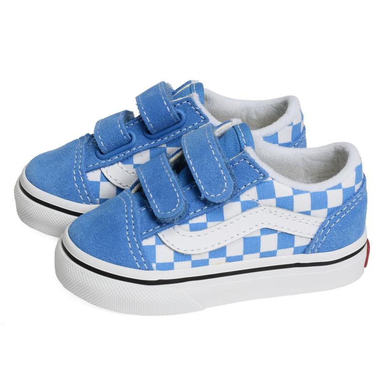 TD OLD SKOOL Bleu Blanc, Sneakers basses Vans