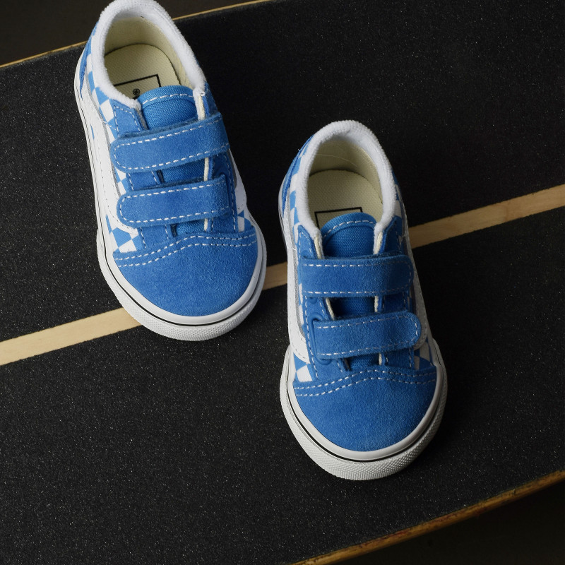 TD OLD SKOOL Bleu Blanc, Sneakers basses Vans