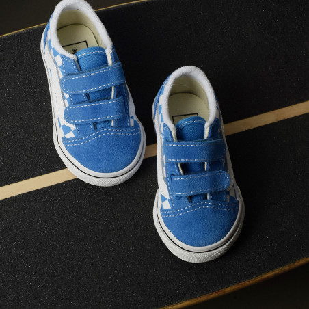 TD OLD SKOOL Bleu Blanc, Sneakers basses Vans