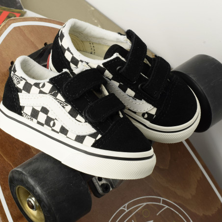 TD OLD SKOOL Noir Blanc, Sneakers basses Vans