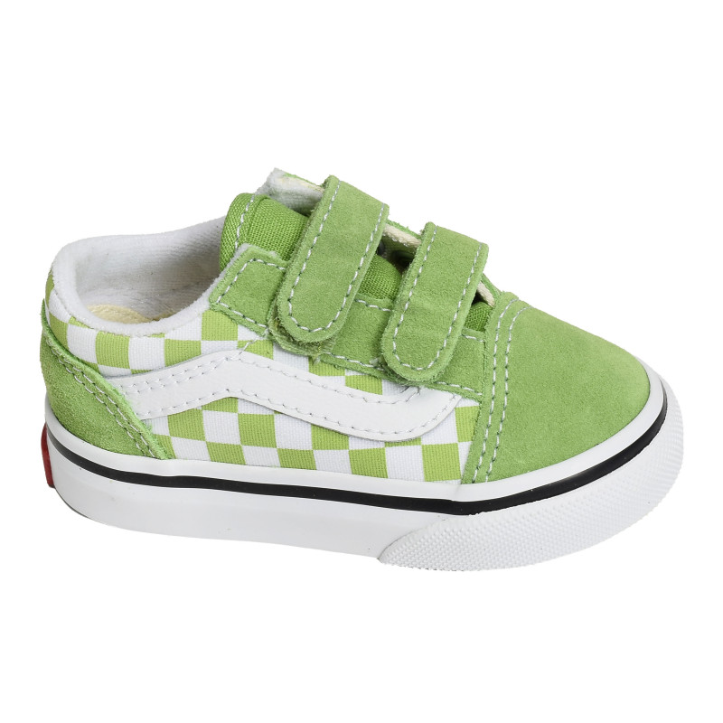 TD OLD SKOOL Vert Blanc, Sneakers basses Vans