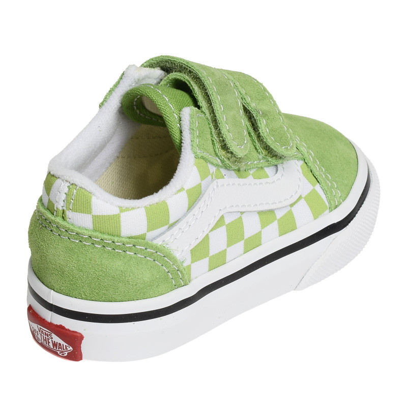 TD OLD SKOOL Vert Blanc, Sneakers basses Vans