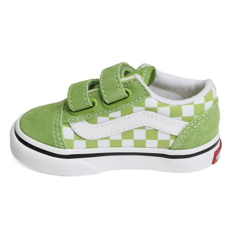 TD OLD SKOOL Vert Blanc, Sneakers basses Vans