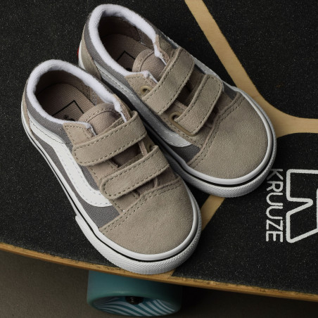 TD OLD SKOOL Gris Taupe, Sneakers basses Vans