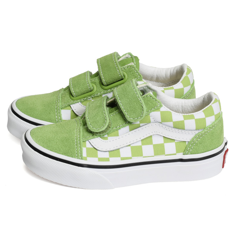 UY OLD SKOOL V Vert Blanc, Sneakers basses Vans