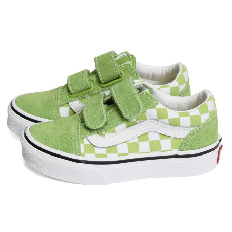 UY OLD SKOOL V Vert Blanc, Sneakers basses Vans