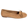 HINDI Marron, Ballerines Reqins