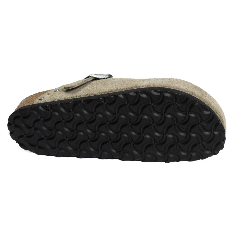BOSTON RIVET Taupe, Sabots Birkenstock