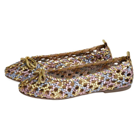 CHR3202 Multicolore, Ballerines Atelier Tropézien