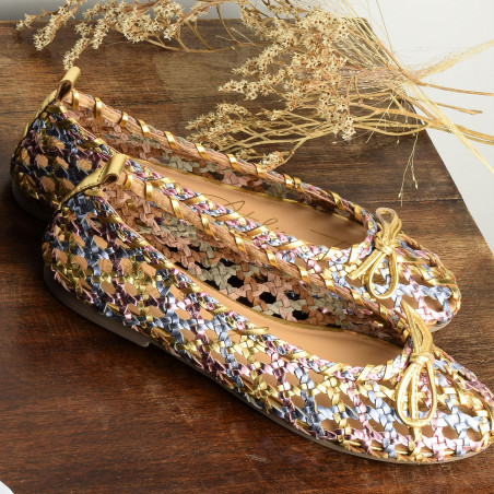 CHR3202 Multicolore, Ballerines Atelier Tropézien