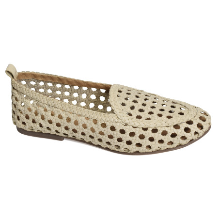 CHR3203 Blanc, Mocassins Atelier Tropézien
