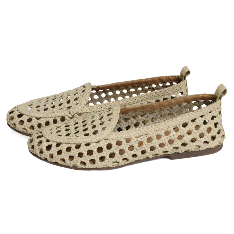 CHR3203 Blanc, Mocassins Atelier Tropézien