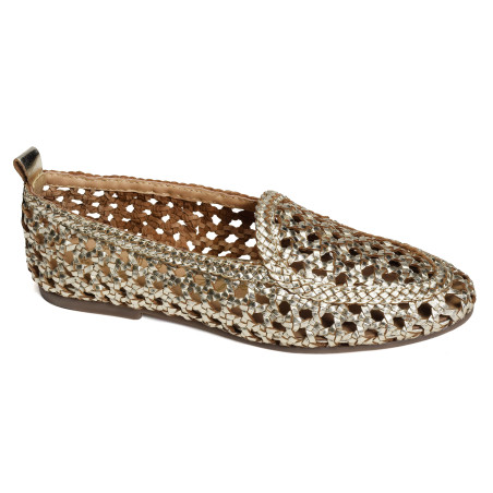 CHR3203 Gold, Mocassins Atelier Tropézien