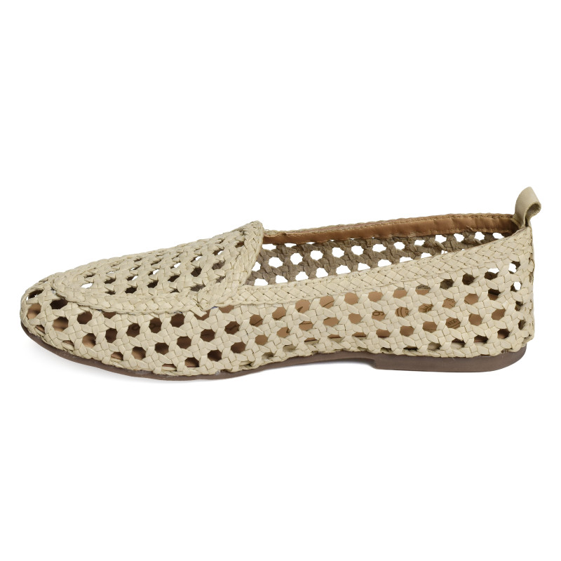 CHR3203 Blanc, Mocassins Atelier Tropézien