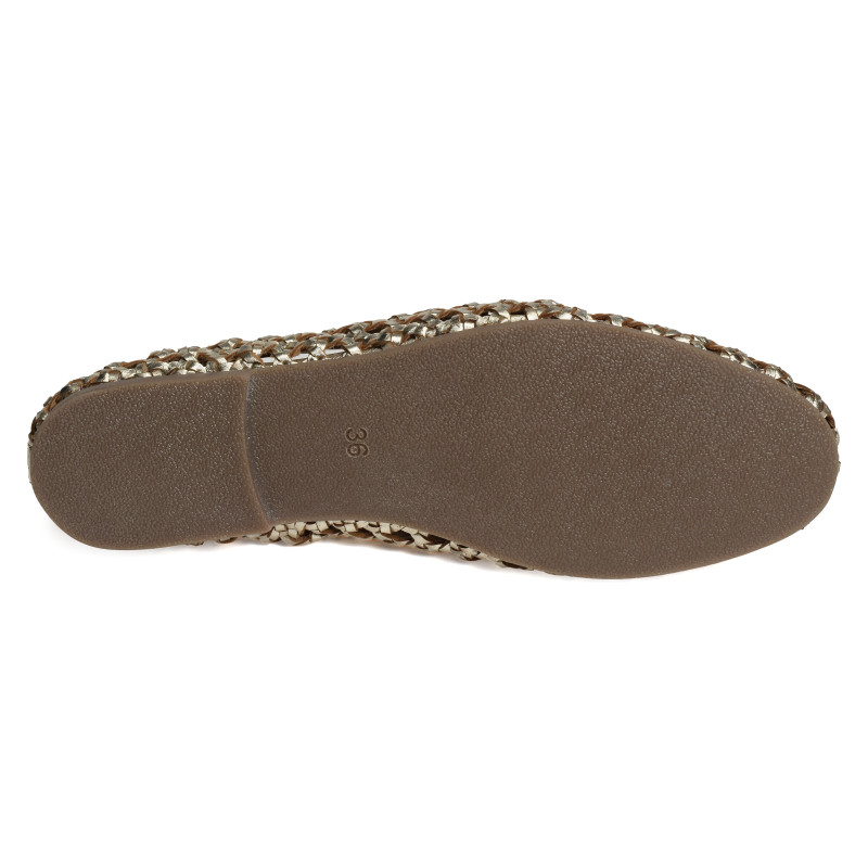 CHR3203 Gold, Mocassins Atelier Tropézien