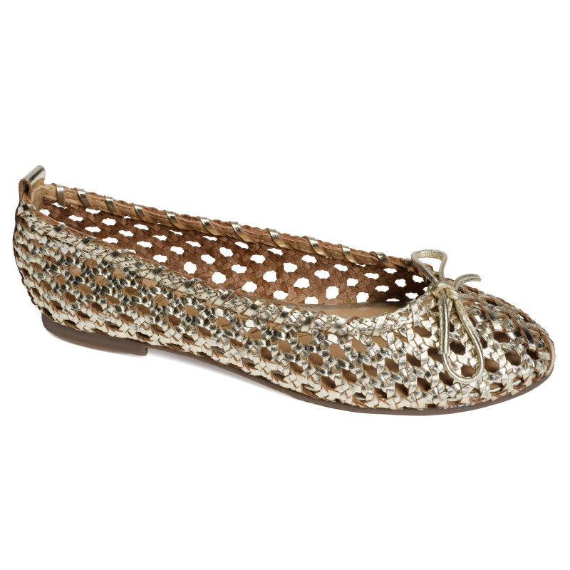 CHR3202 Gold, Ballerines Atelier Tropézien