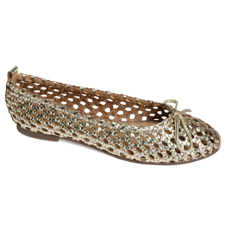 CHR3202 Gold, Ballerines Atelier Tropézien