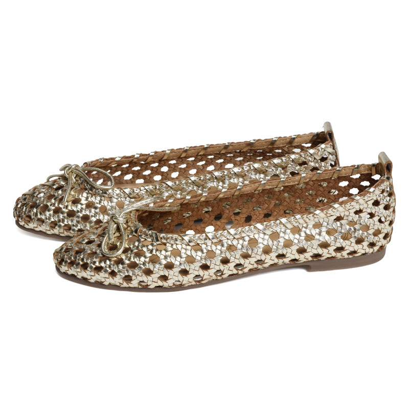 CHR3202 Gold, Ballerines Atelier Tropézien