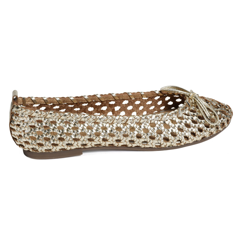 CHR3202 Gold, Ballerines Atelier Tropézien