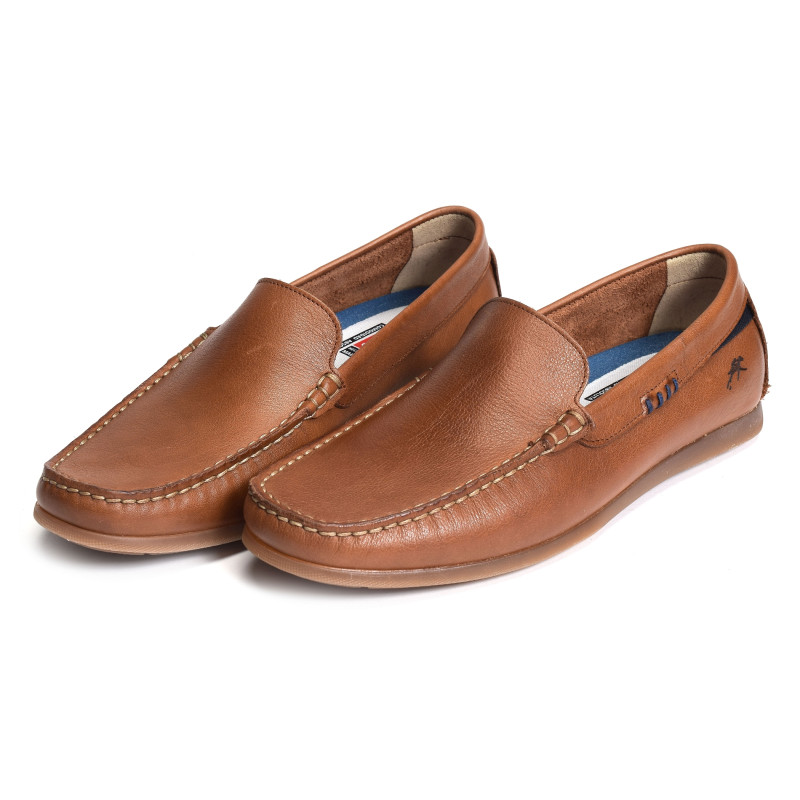 TROY F1729 Camel, Mocassins Fluchos