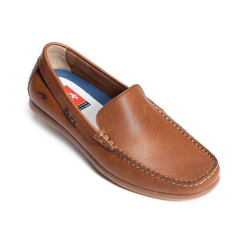 TROY F1729 Camel, Mocassins Fluchos